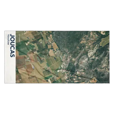 Serviette cartographique — Joucas