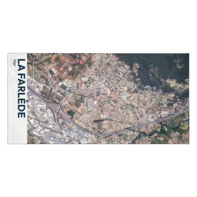 Serviette cartographique — La Farlède