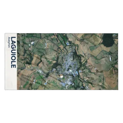 Serviette cartographique — Laguiole