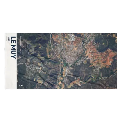 Serviette cartographique — Le Muy