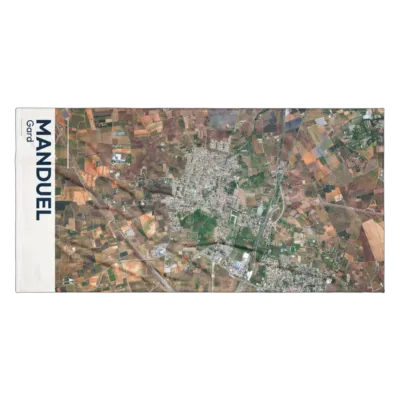 Serviette cartographique — Manduel