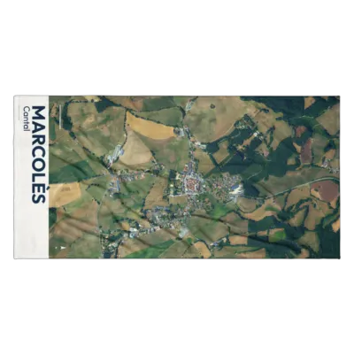 Serviette cartographique — Marcolès