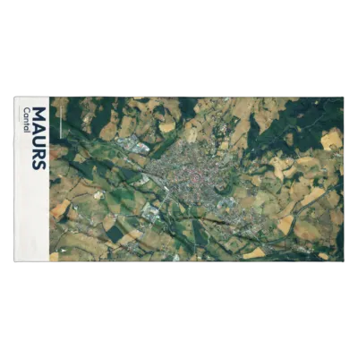 Serviette cartographique — Maurs