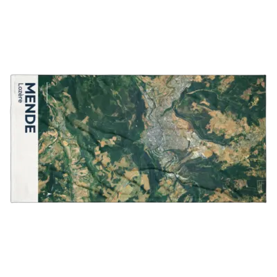 Serviette cartographique — Mende