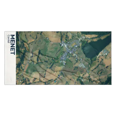 Serviette cartographique — Menet