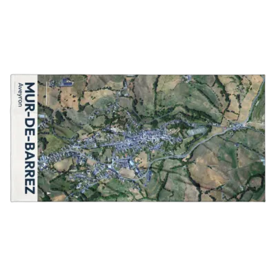 Serviette cartographique — Mur-de-Barrez