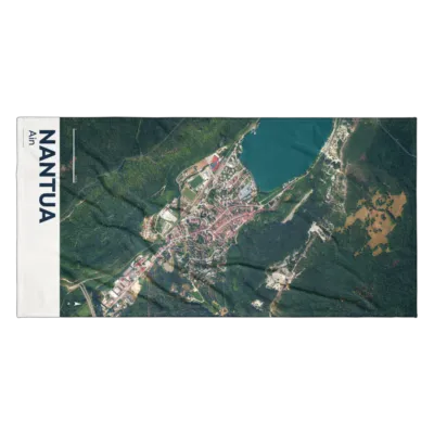 Serviette cartographique — Nantua