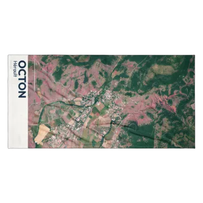 Serviette cartographique — Octon