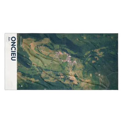 Serviette cartographique — Oncieu