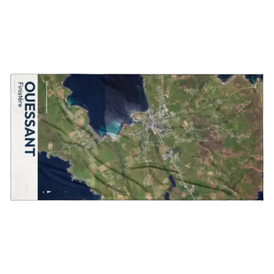 Serviette cartographique — Ouessant