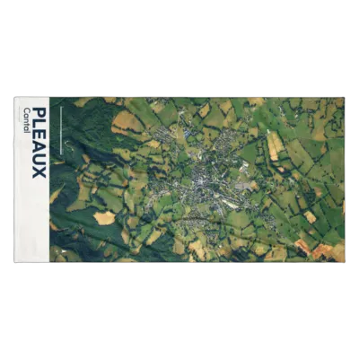 Serviette cartographique — Pleaux