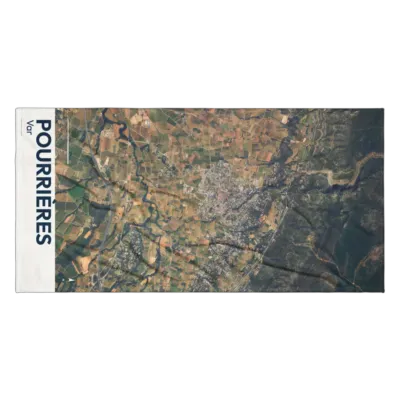 Serviette cartographique — Pourrières
