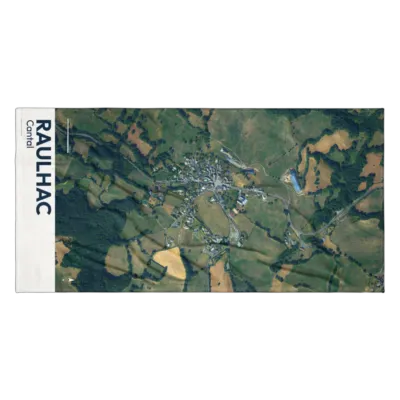 Serviette cartographique — Raulhac