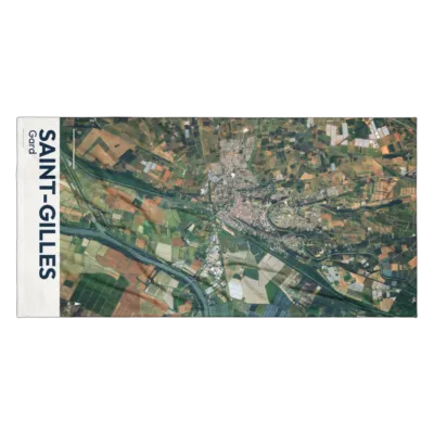 Serviette cartographique — Saint-Gilles
