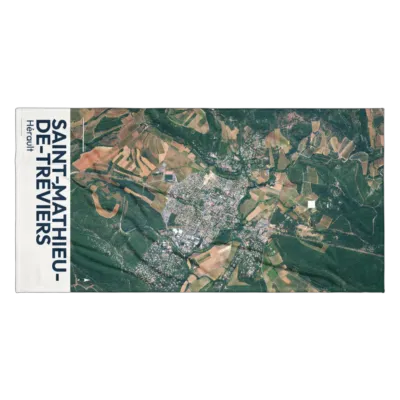 Serviette cartographique — Saint-Mathieu-de-Tréviers
