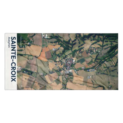 Serviette cartographique — Sainte-Croix