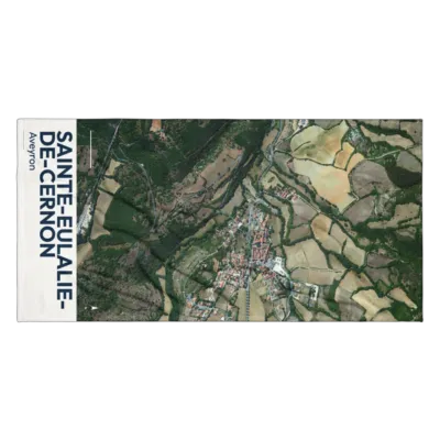Serviette cartographique — Sainte-Eulalie-de-Cernon