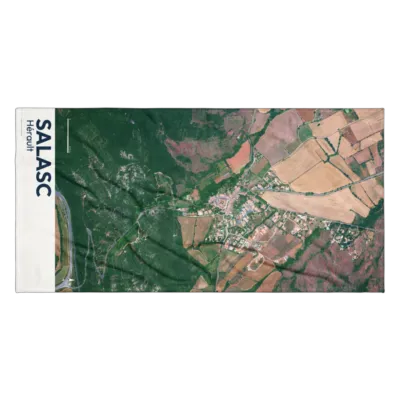 Serviette cartographique — Salasc