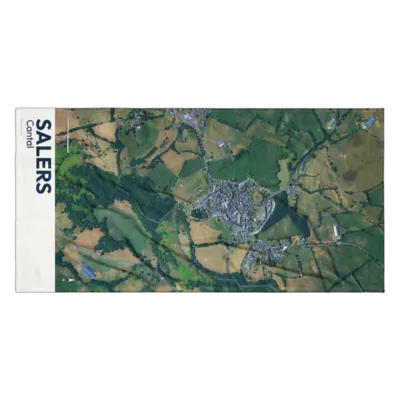 Serviette cartographique — Salers
