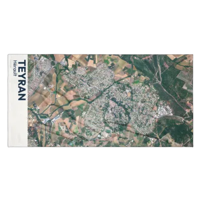 Serviette cartographique — Teyran