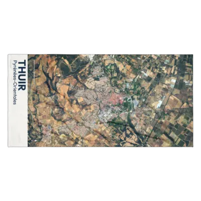 Serviette cartographique — Thuir