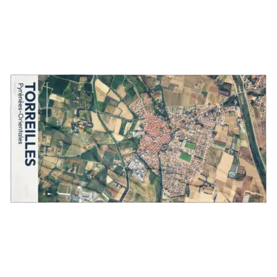 Serviette cartographique — Torreilles