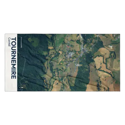 Serviette cartographique — Tournemire