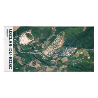 Serviette cartographique — Usclas-du-Bosc