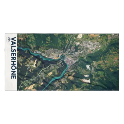 Serviette cartographique — Valserhône