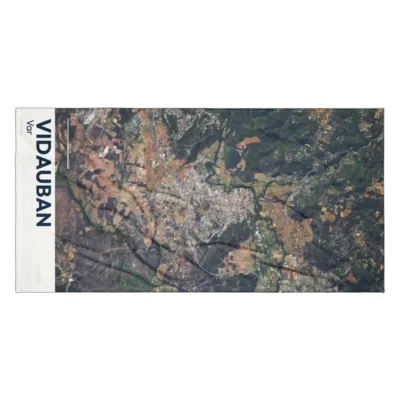 Serviette cartographique — Vidauban