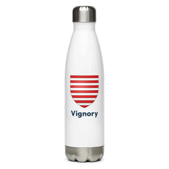 Gourde inox blason de Vignory
