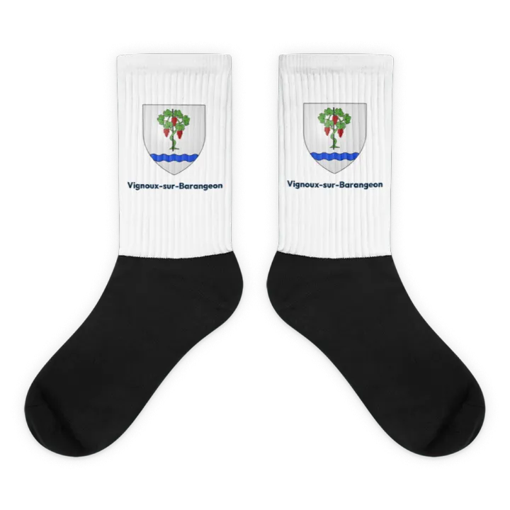 Chaussettes — blason de Vignoux-sur-Barangeon