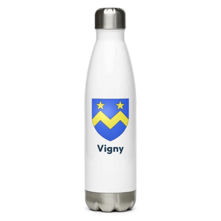 Gourde inox blason de Vigny