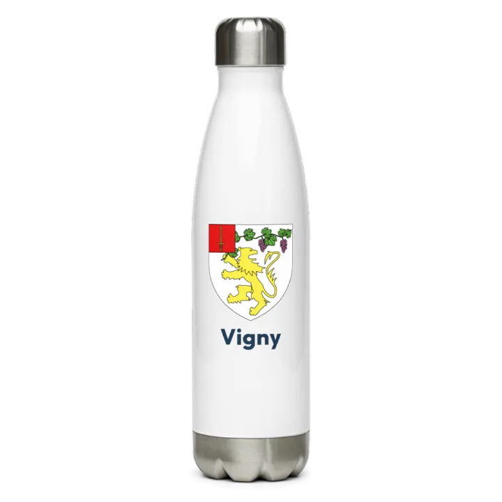 Gourde inox blason de Vigny