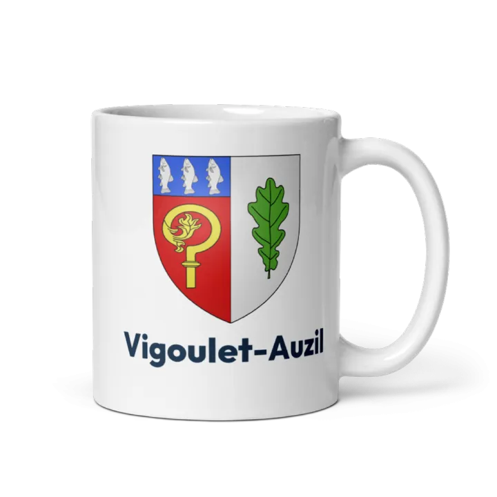 Mug blason de Vigoulet-Auzil