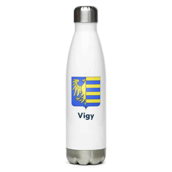 Gourde inox blason de Vigy