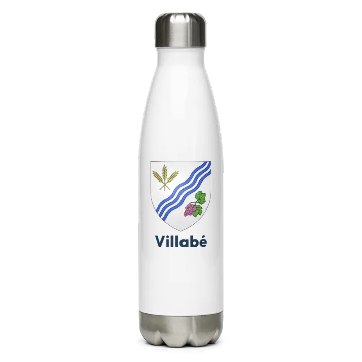 Gourde inox blason de Villabé