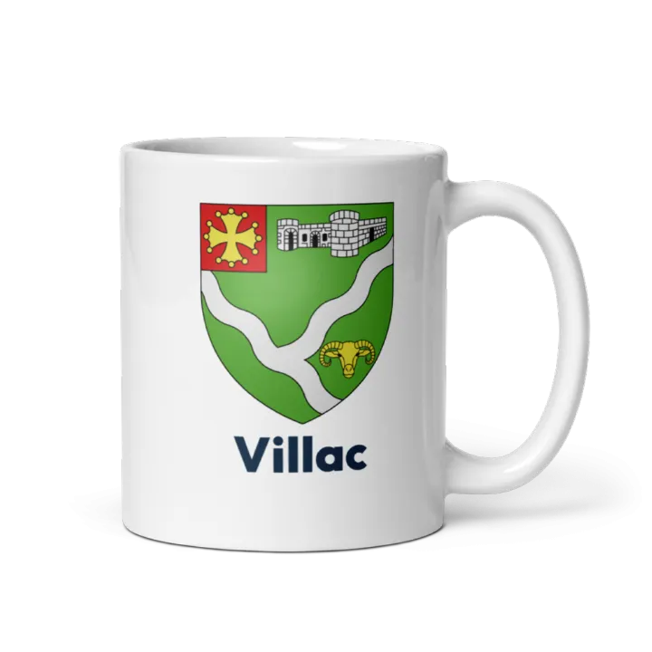 Mug blason de Villac