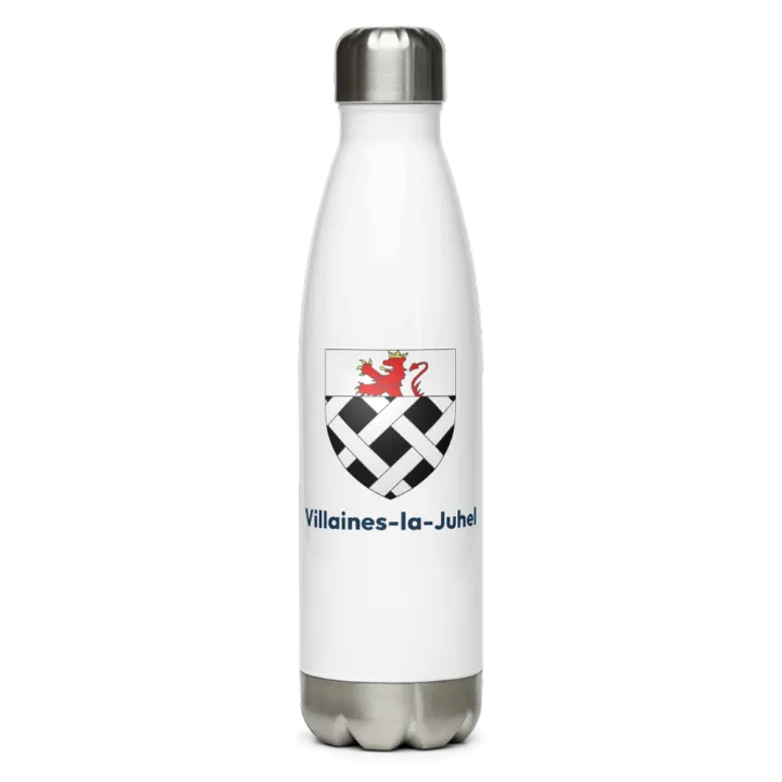 Gourde inox blason de Villaines-la-Juhel