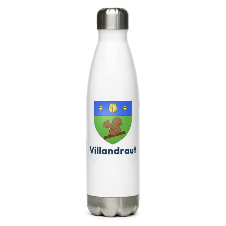 Gourde inox blason de Villandraut