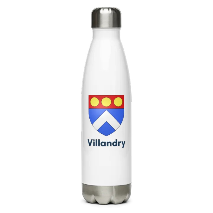 Gourde inox blason de Villandry