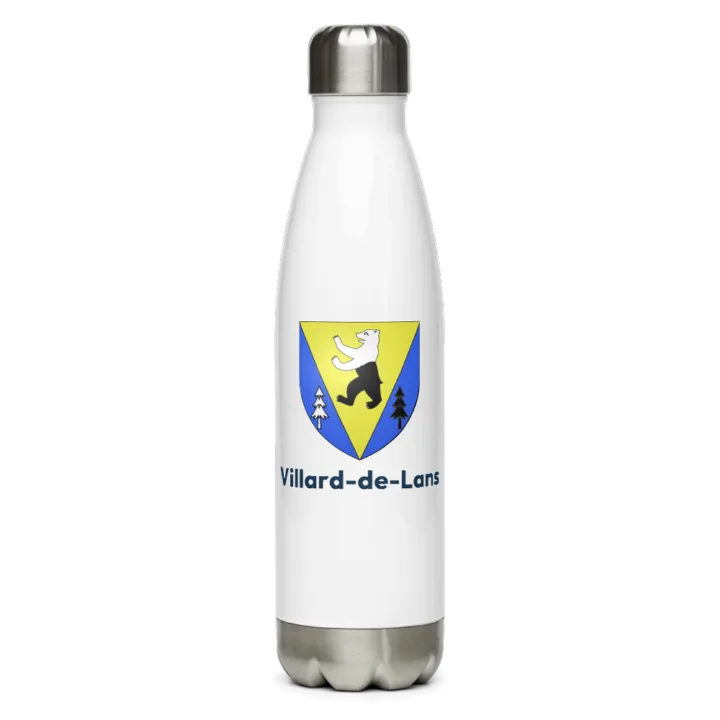 Gourde inox blason de Villard-de-Lans