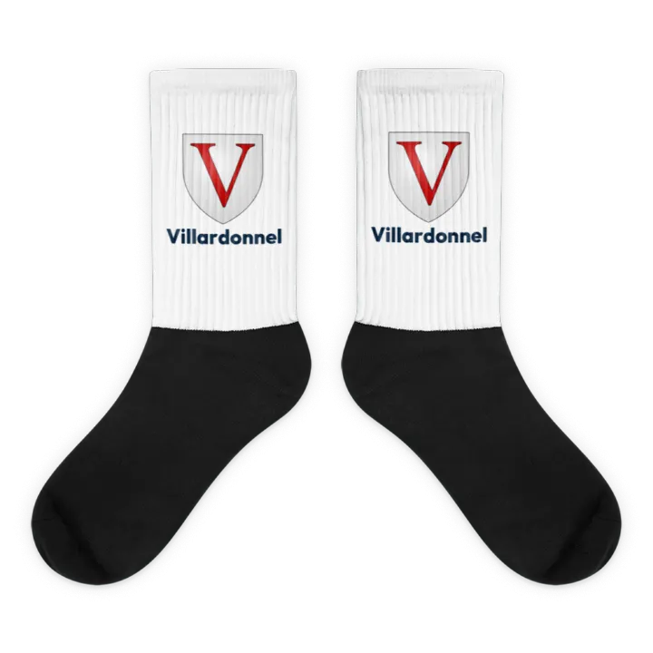 Chaussettes — blason de Villardonnel