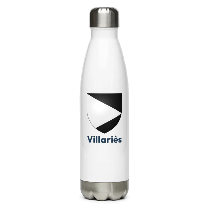 Gourde inox blason de Villariès