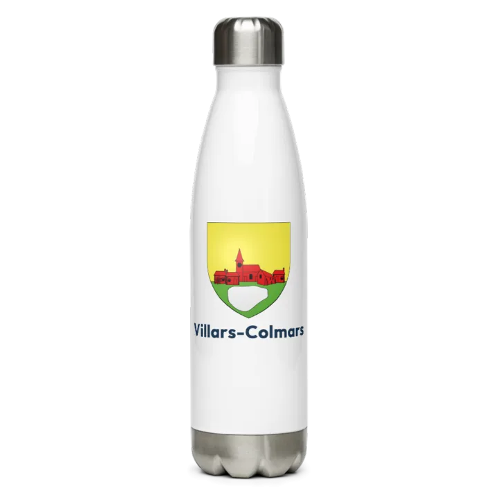 Gourde inox blason de Villars-Colmars