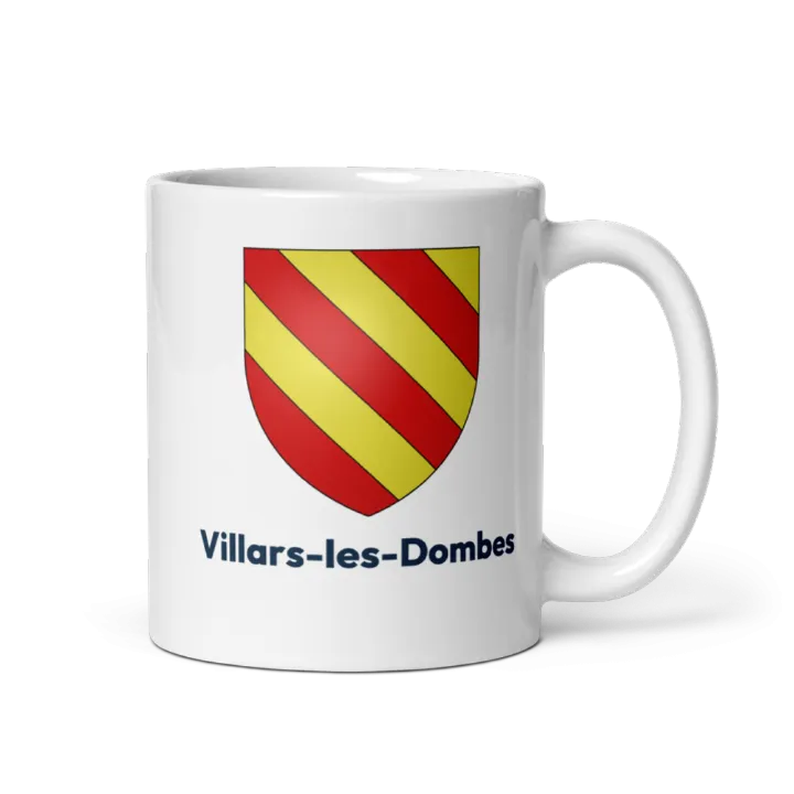 Mug blason de Villars-les-Dombes