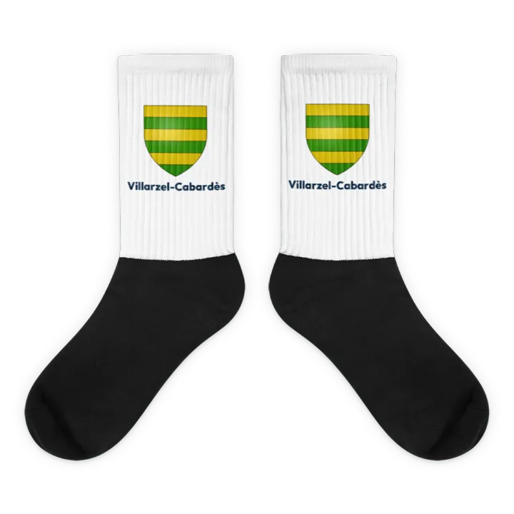 Chaussettes — blason de Villarzel-Cabardès