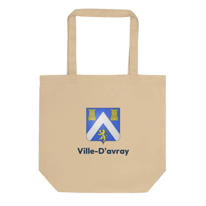 Tote bag coton bio — blason de Ville-d'Avray