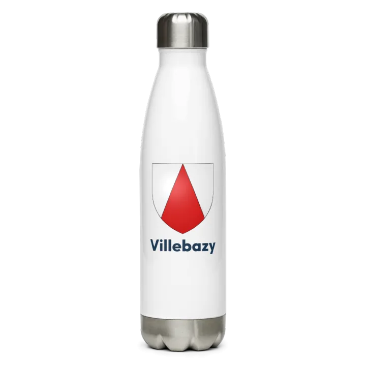 Gourde inox blason de Villebazy