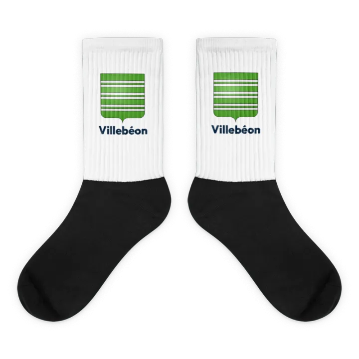 Chaussettes — blason de Villebéon